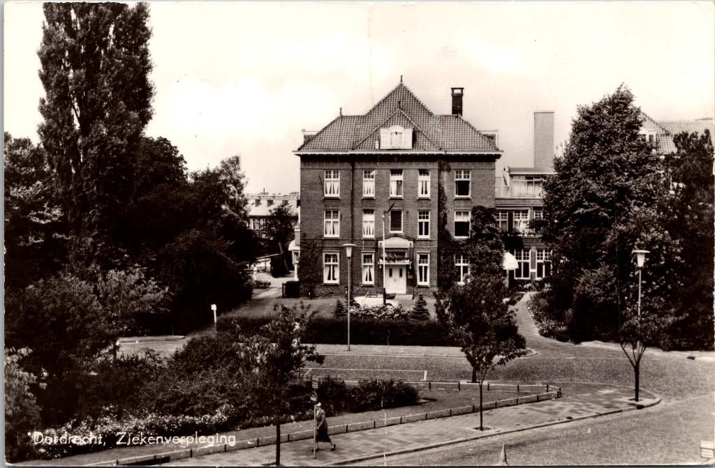Dordrecht - Ziekenverpleging (1964), Verzenden, 1960 tot 1980, Gelopen, Zuid-Holland