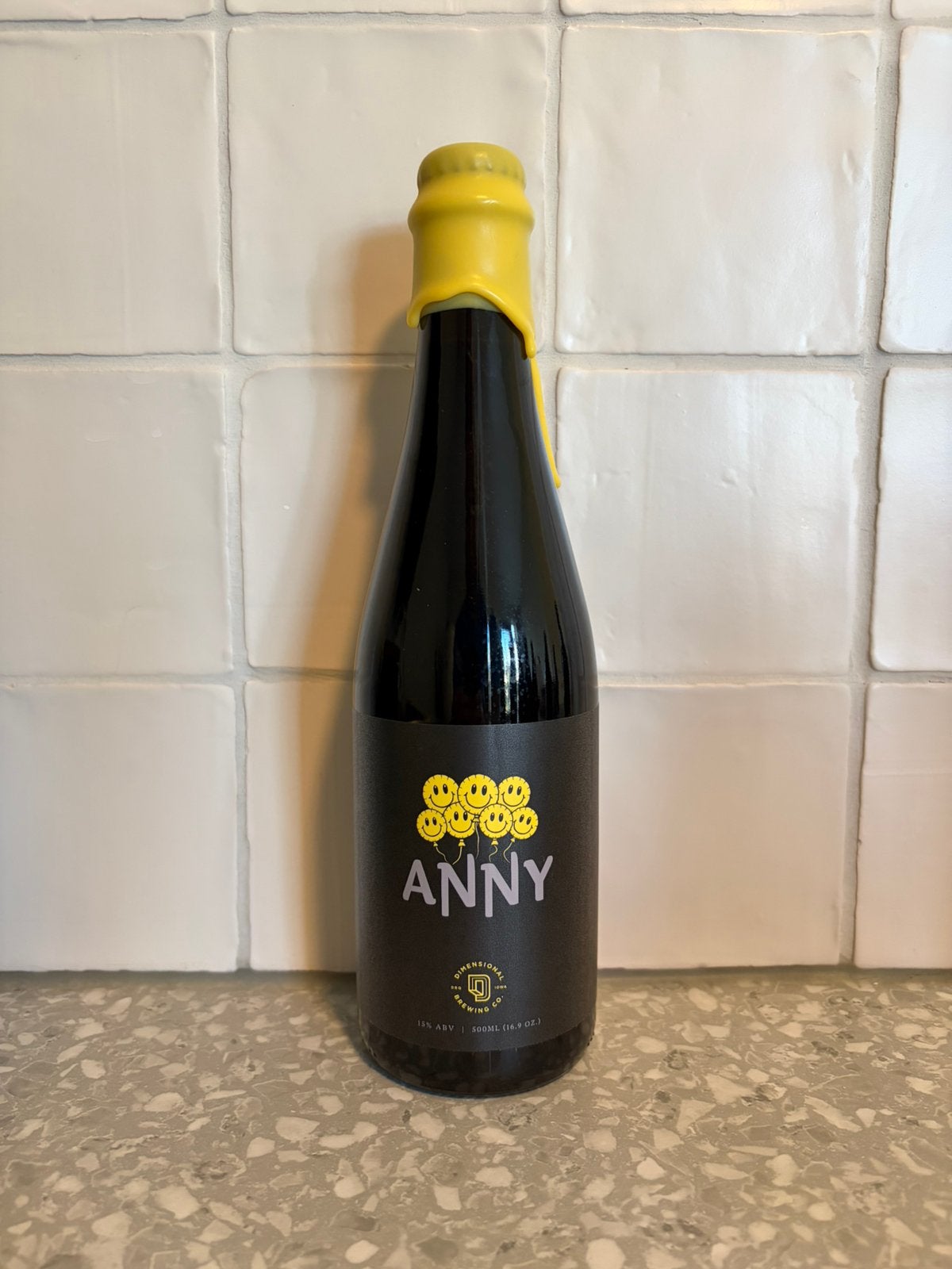 US stout bier Dimensional Anny 2025, Ophalen of Verzenden, Zo goed als nieuw, Flesje(s), Overige merken