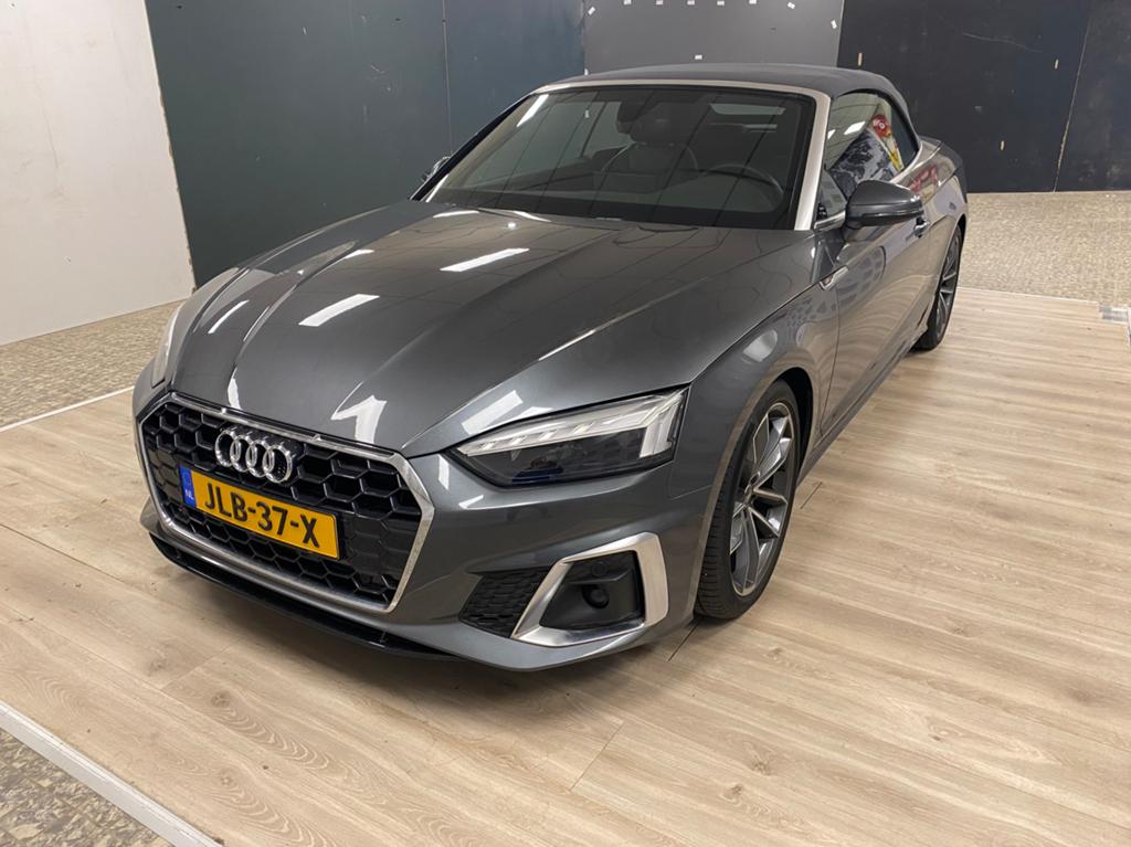 Audi A5 Cabrio 2.0 (35) TFSI 150pk Mhev S Tronic 2022 Grijs, 4 cilinders, 4 stoelen, 14 km/l, Bedrijf