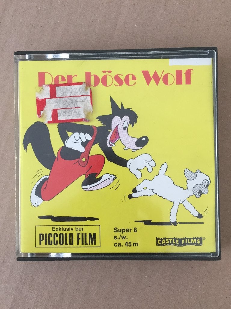 Super 8 Der böse Wolf Piccolo Film ca. 45 m nr 8311 de boze, Ophalen of Verzenden, 8mm film