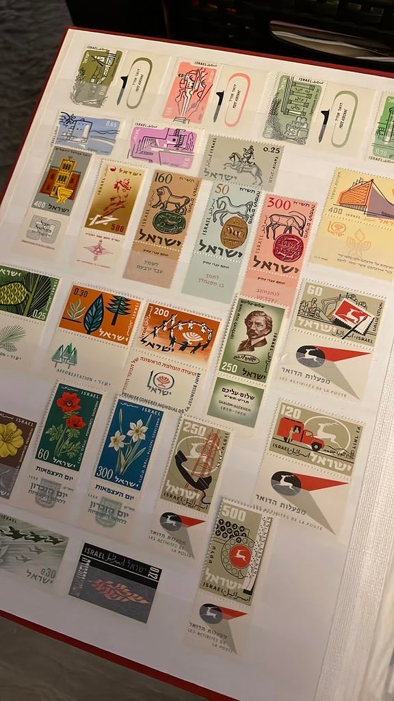 Postzegelboek Israël, Postzegels en Munten, Postzegels | Volle albums en Verzamelingen, Ophalen of Verzenden, Buitenland