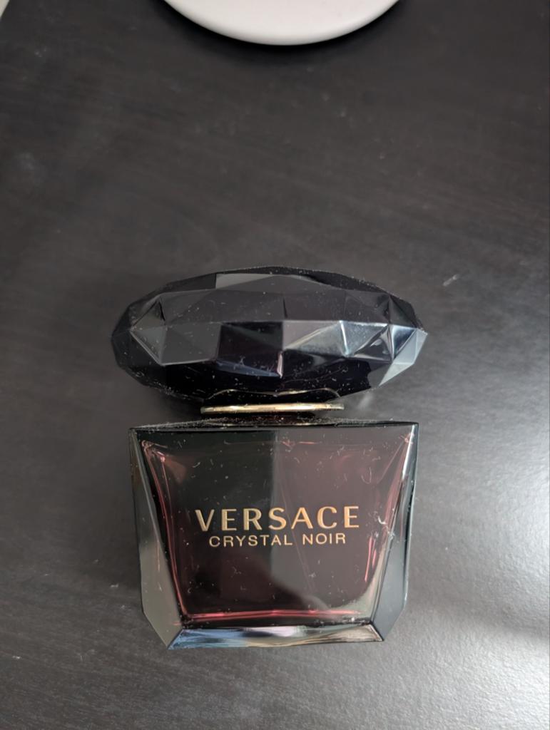 Versace Crystal Noir Eau de Parfum 90 ml - 2x gebruikt, Ophalen of Verzenden, Zo goed als nieuw
