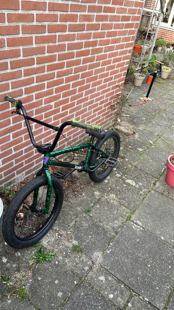 Mafia kush 2.0 camo groen, Fietsen en Brommers, Fietsen | Crossfietsen en BMX, Ophalen of Verzenden, Zo goed als nieuw, Aluminium