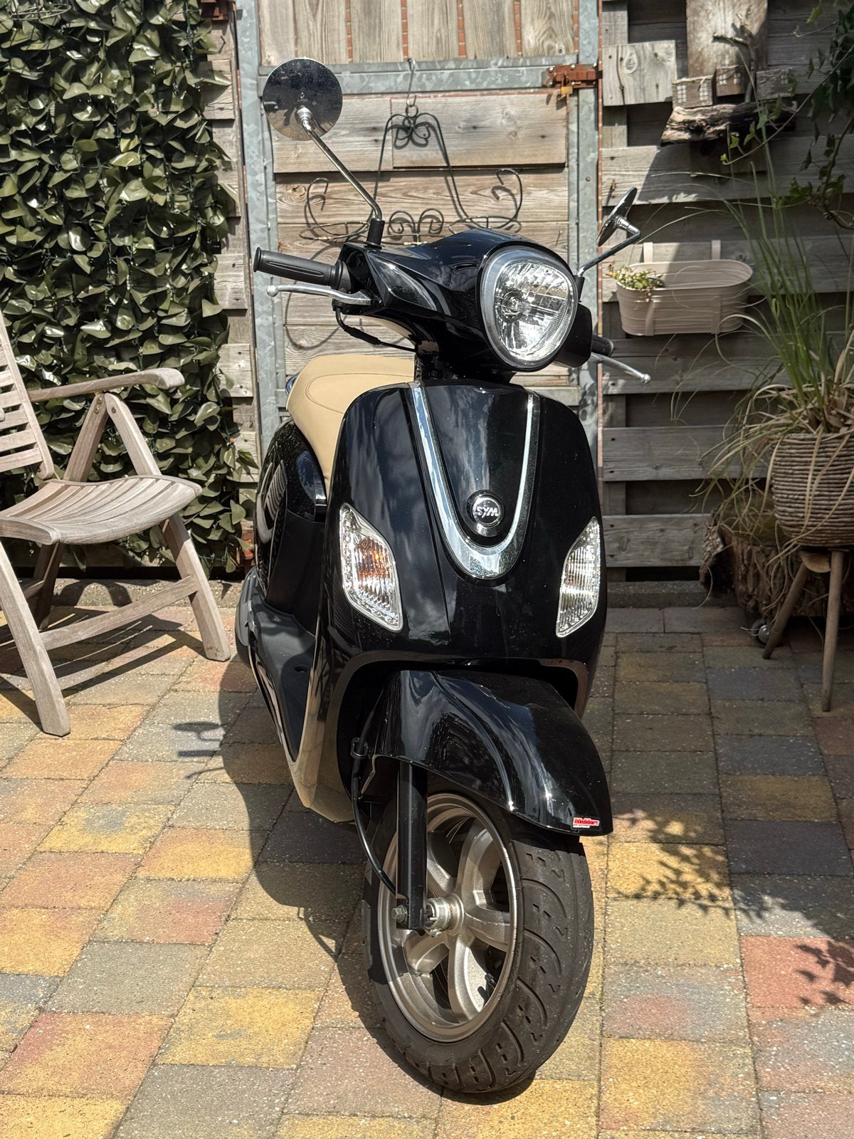 Sym Fiddle III snorscooter - Zwart, 2018, 8297 km, Ophalen, Gebruikt, SYM, Benzine