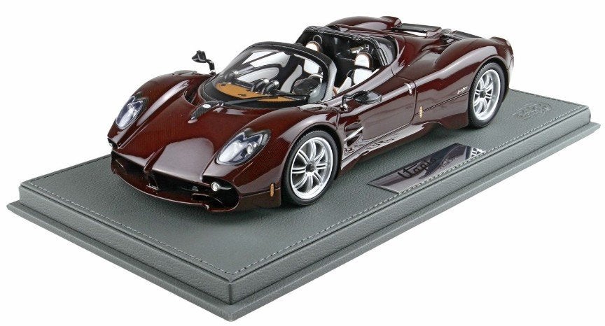 Pagani Utopia Roadster Rood Carbon P18245A 1:18 BBR PRE-ORDE, Hobby en Vrije tijd, Modelauto's | 1:18, Ophalen of Verzenden, Nieuw