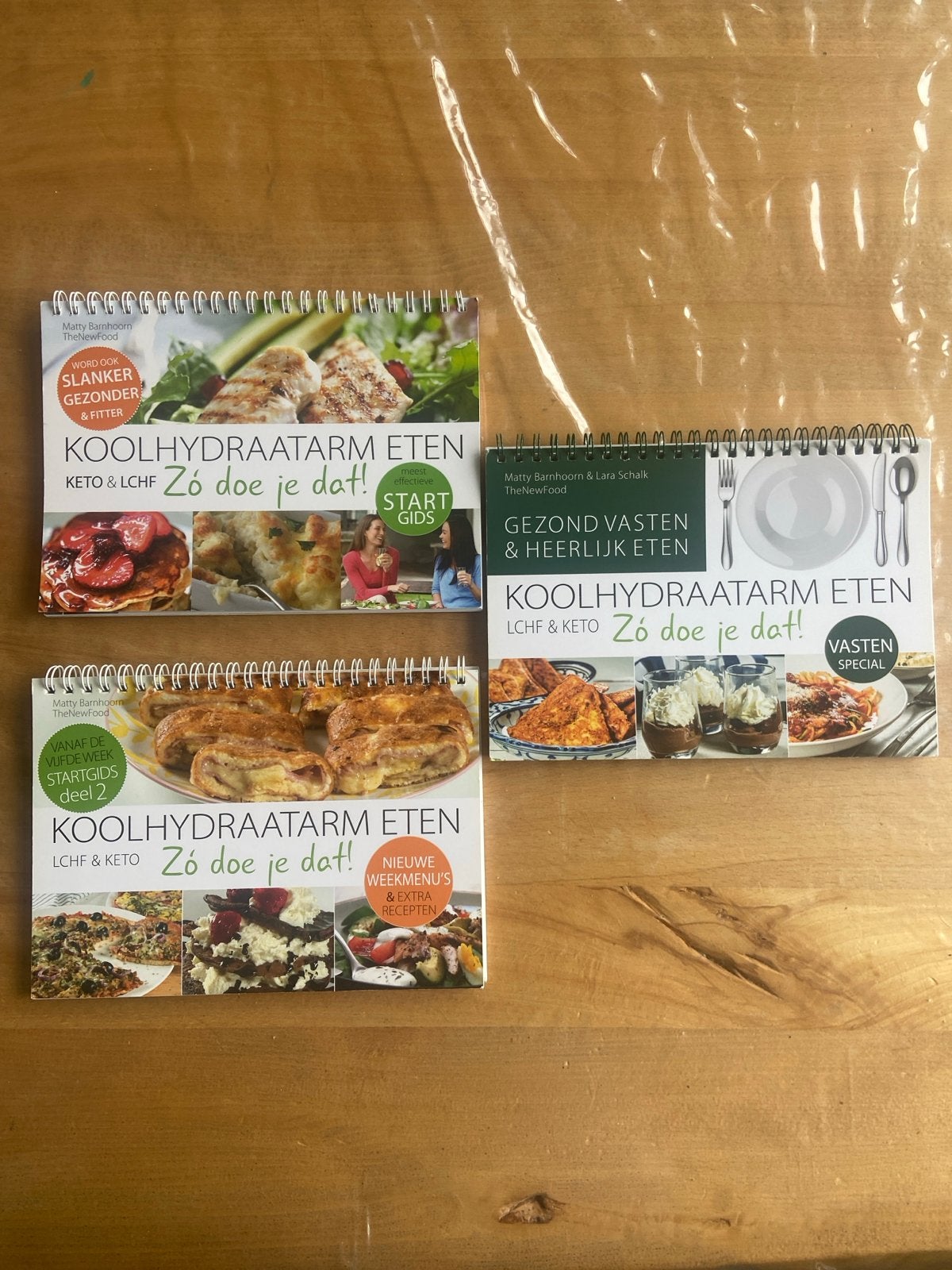 Koolhydraatarm Keto Matty Barnhoorn The New Food 3 stuks, Hoofdgerechten, Ophalen of Verzenden, Zo goed als nieuw, Gezond koken