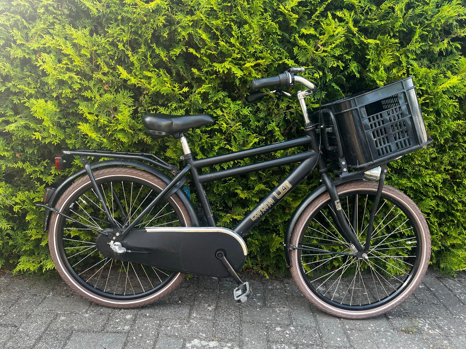 Cortina L4 fiets met 3 Versnellingen 24inch, Ophalen, Gebruikt, 24 inch, Versnellingen