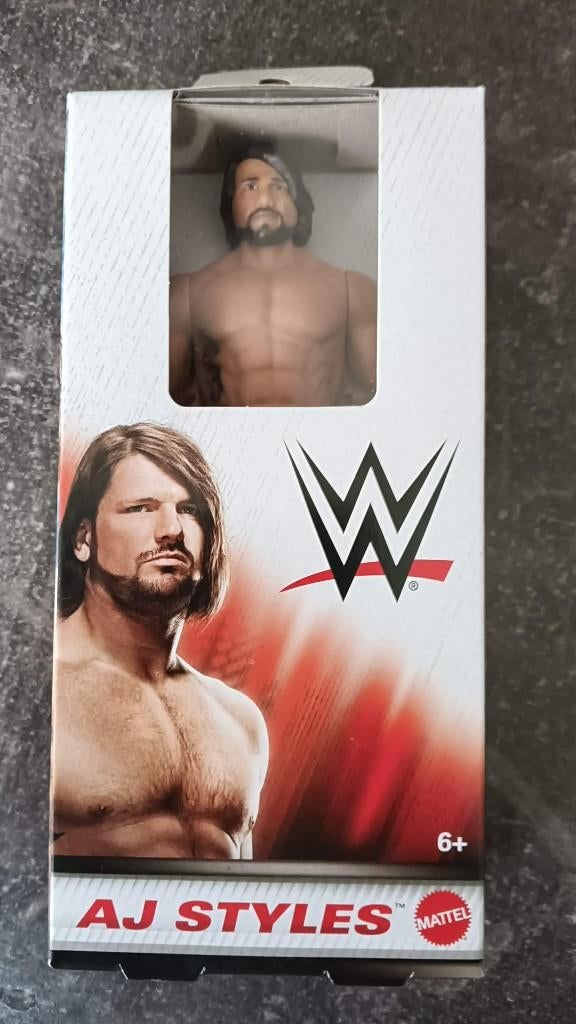 WWE/WWF A.J.Styles Worstel figuur nieuw van Mattel, Ophalen of Verzenden, Nieuw