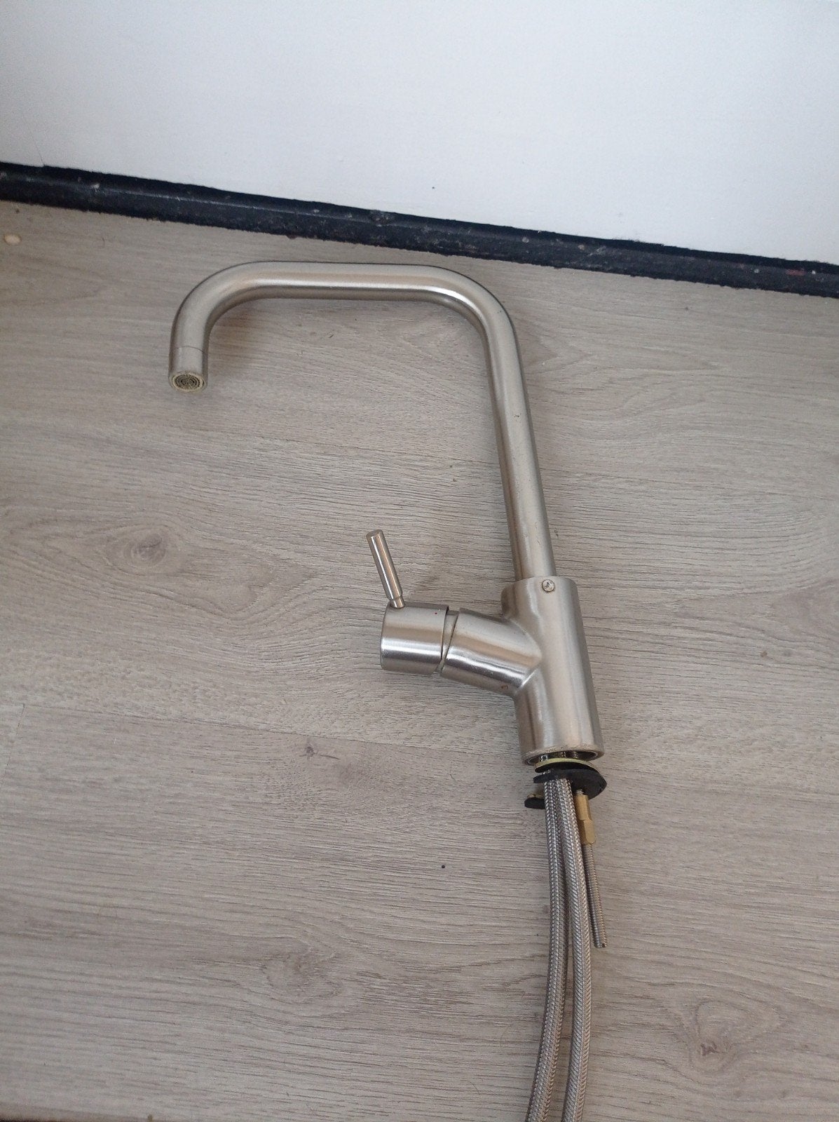 IKEA RVS Keuken Mengkraan met toebehoren, Ophalen of Verzenden, Rvs, Kraan