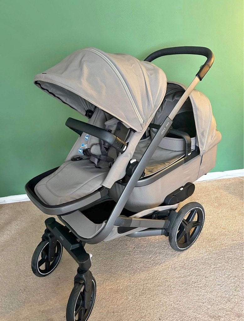 joolz geo 3, duo wagen , sage green, Zo goed als nieuw, Combiwagen, Verstelbare duwstang, Ophalen