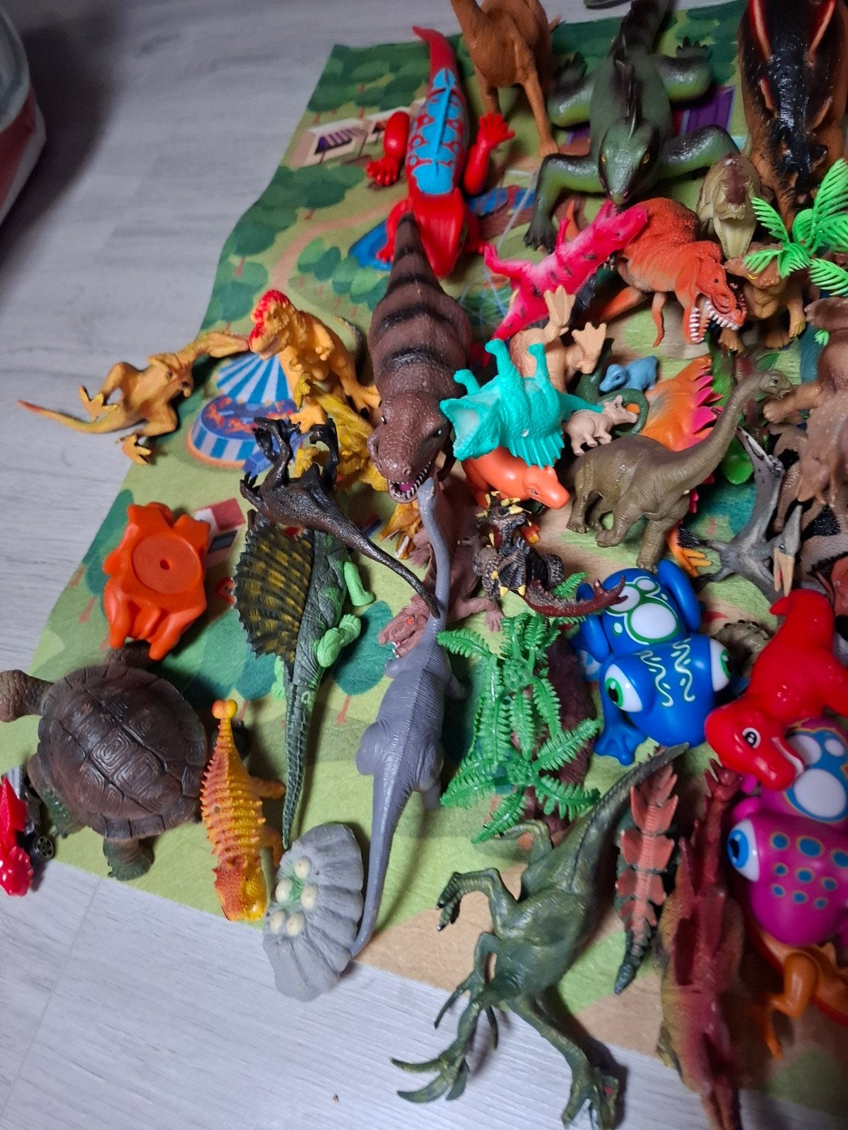 Grote collectie dinosaurus speelgoed en accessoires, Ophalen, Gebruikt, Jongen of Meisje