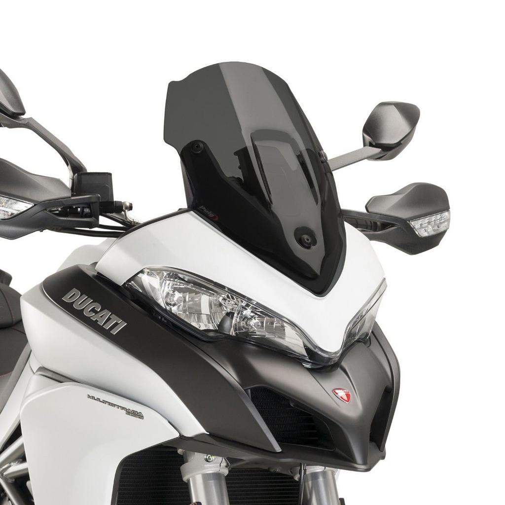 Ducati Multistrada 1200/1260 (2015-) Puig 7622F dark smoke, Motoren, Ophalen of Verzenden, Gebruikt