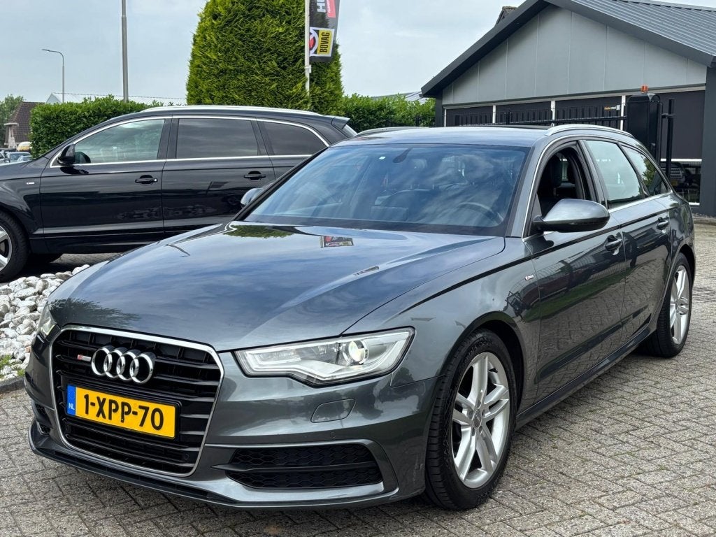 Audi A6 Avant 2.0 TDI Automaat Sport S-Line 2015 NL Auto, Auto's, Audi, Euro 5, 136 pk, Gebruikt, 4 cilinders