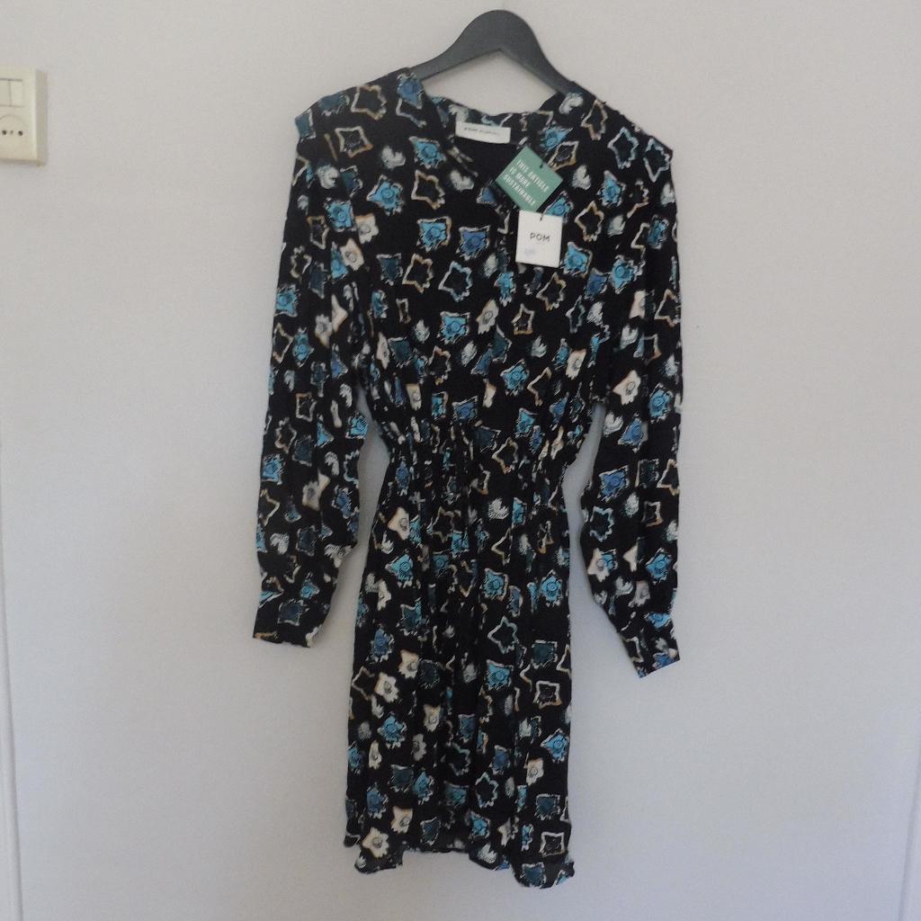 Tuniekjurkje POM Amsterdam – maat 42 –Nieuw met prijskaartje, Kleding | Dames, Blouses en Tunieken, Zwart, Maat 42/44 (L), Nieuw