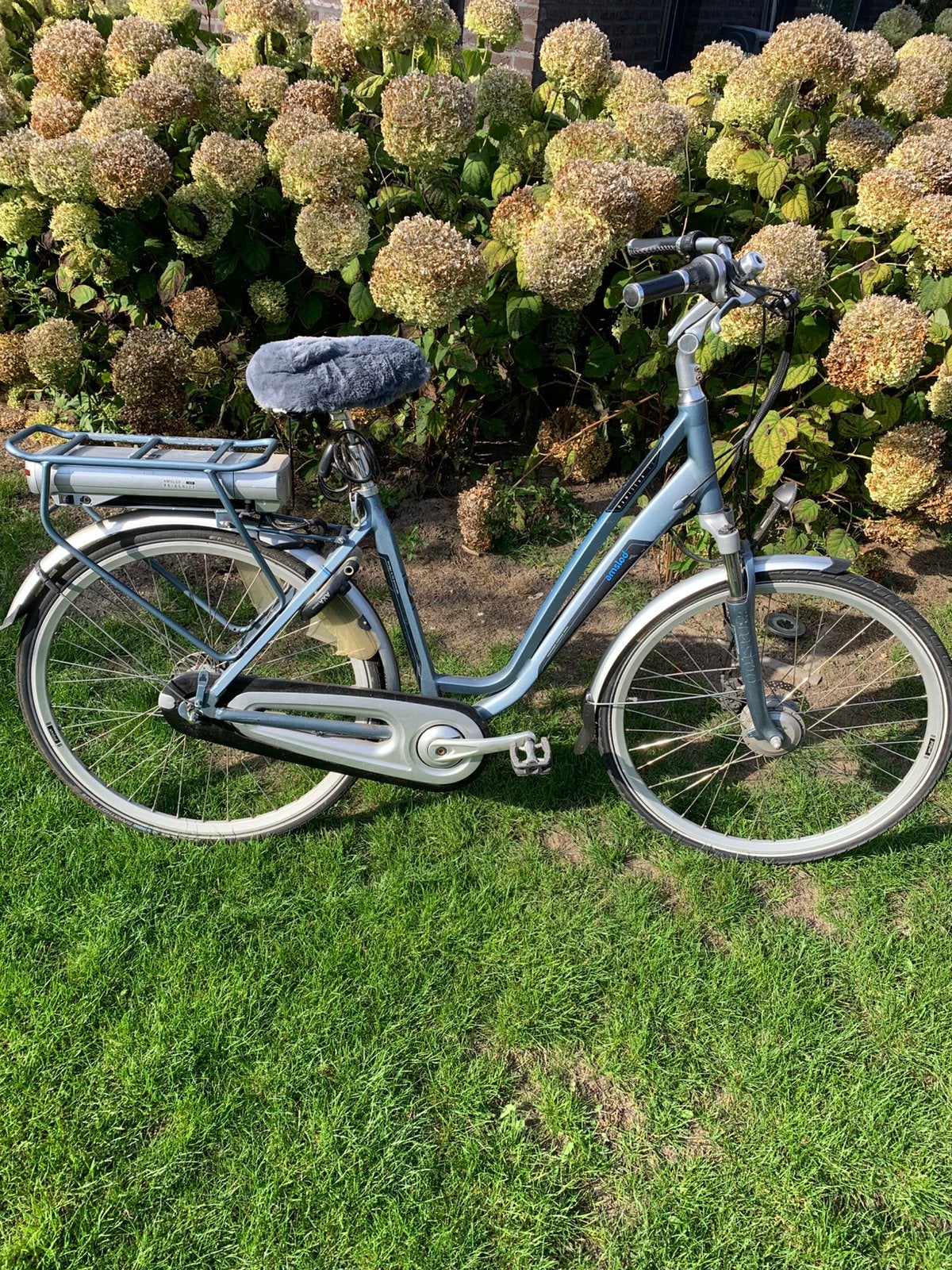 Electrische fiets amslod Hammiton, Fietsen en Brommers, Gebruikt, 59 cm of meer, 50 km per accu of meer, Ophalen