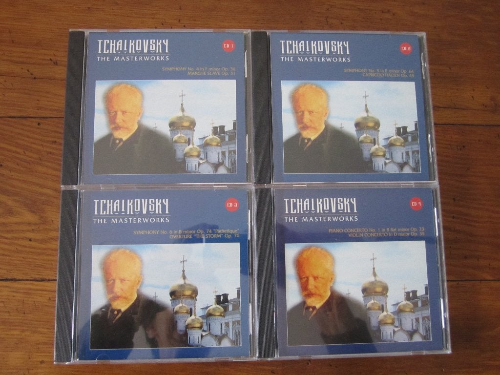 Tchaikovsky The Masterworks - 4 CD box, Boxset, Ophalen of Verzenden, Zo goed als nieuw, Romantiek