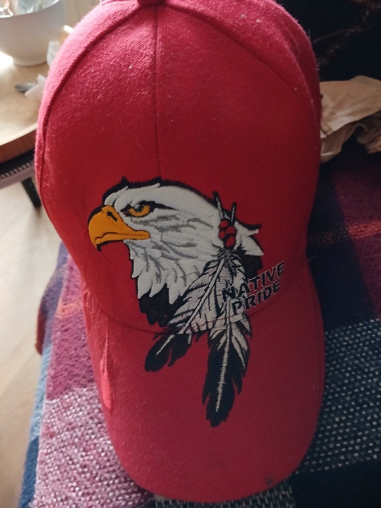 INDIANEN - BASEBALL CAP -NATIVE PRIDE !!!!!!!!!!!!!!, Ophalen of Verzenden, Zo goed als nieuw, One size fits all, Pet