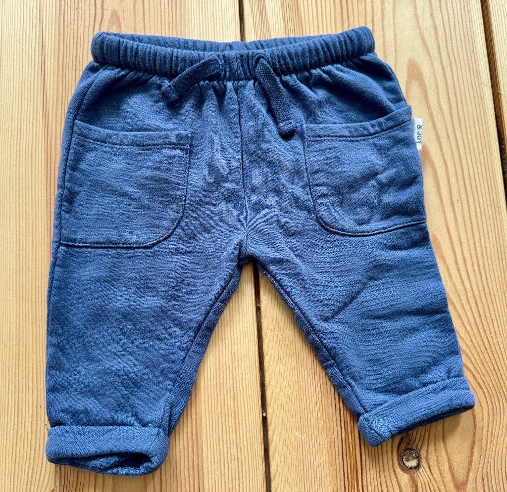 Broek Prenatal - Newborn Baby - Blauw - Maat 56, Kinderen en Baby's, Babykleding | Maat 56, Broekje, Jongetje of Meisje, Ophalen of Verzenden