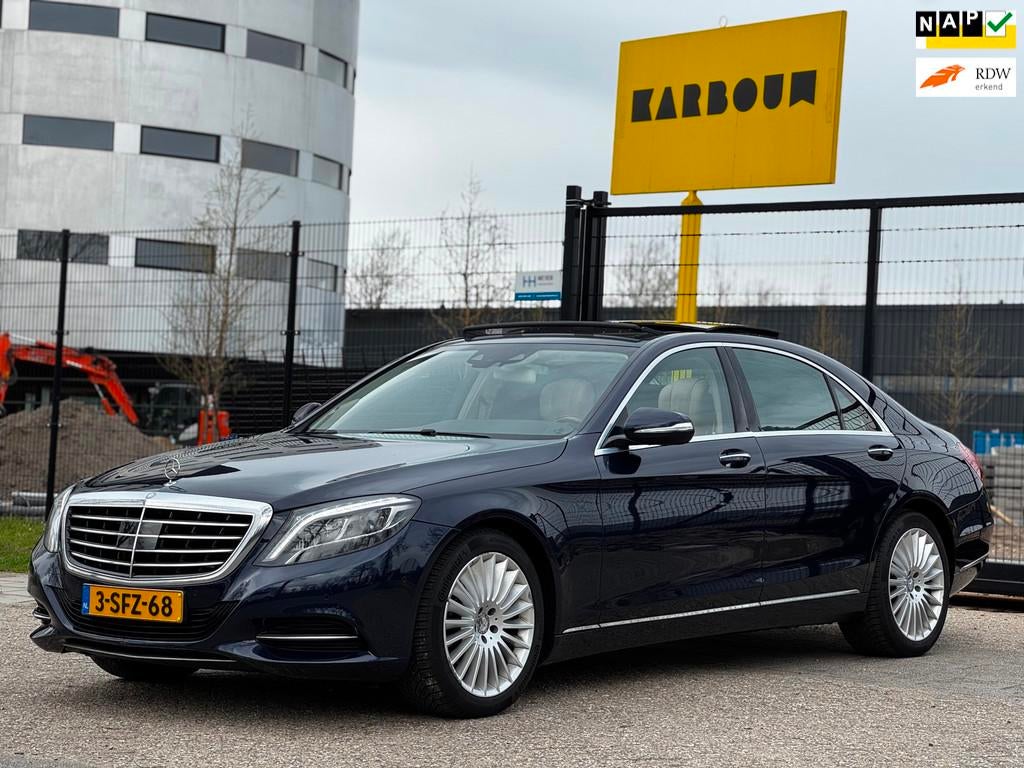 Mercedes-Benz S-klasse 350 BlueTEC Lang|ORIGINEEL NL|CHAFFEU, Achterwielaandrijving, Gebruikt, Euro 6, 2987 cc