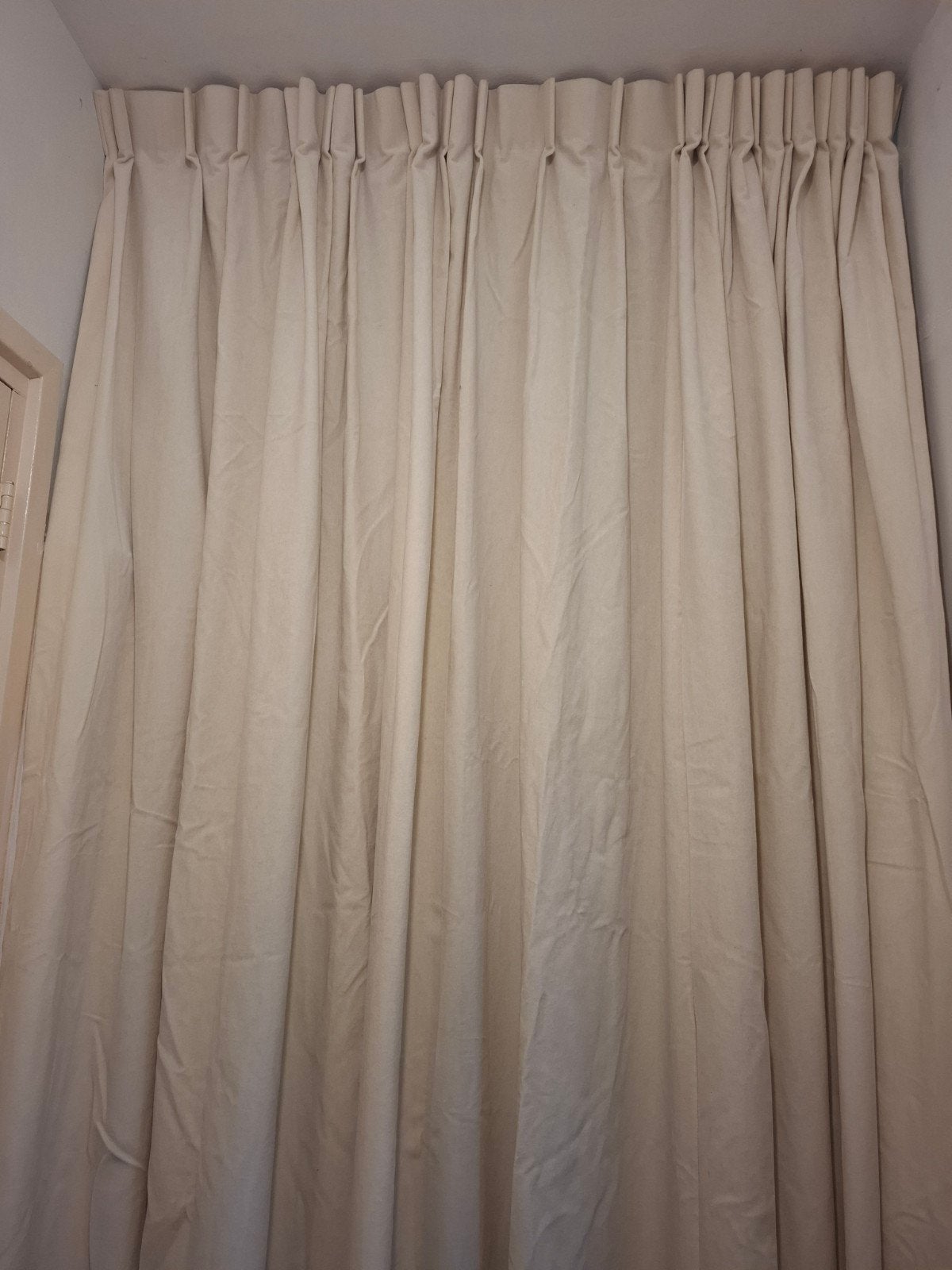 roomkleurige fluwelen gordijnen, Overgordijn, Overige merken, 180 cm, Fluweel