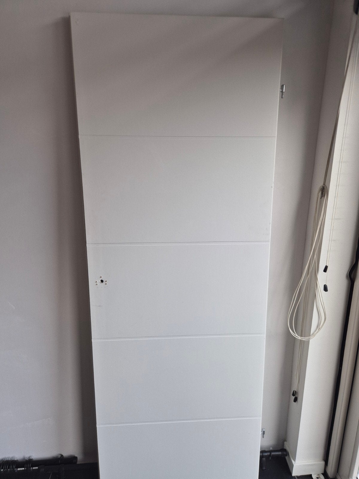Opdekdeur linksdraaiend 73x201.5, Ophalen, Minder dan 80 cm, Binnendeur, 200 tot 215 cm