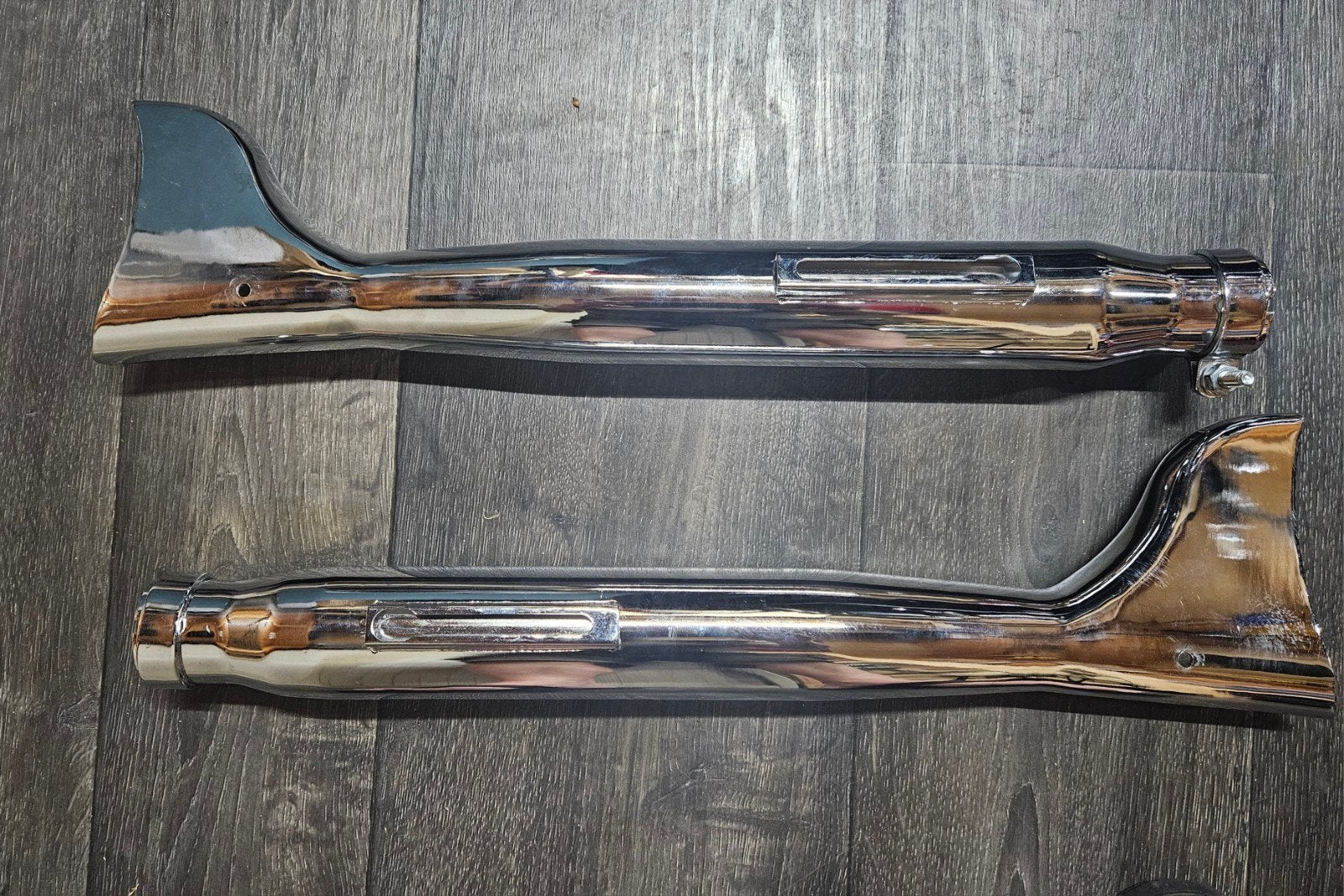 Mooie universele fishtail open dempers, Motoren, Ophalen of Verzenden, Nieuw