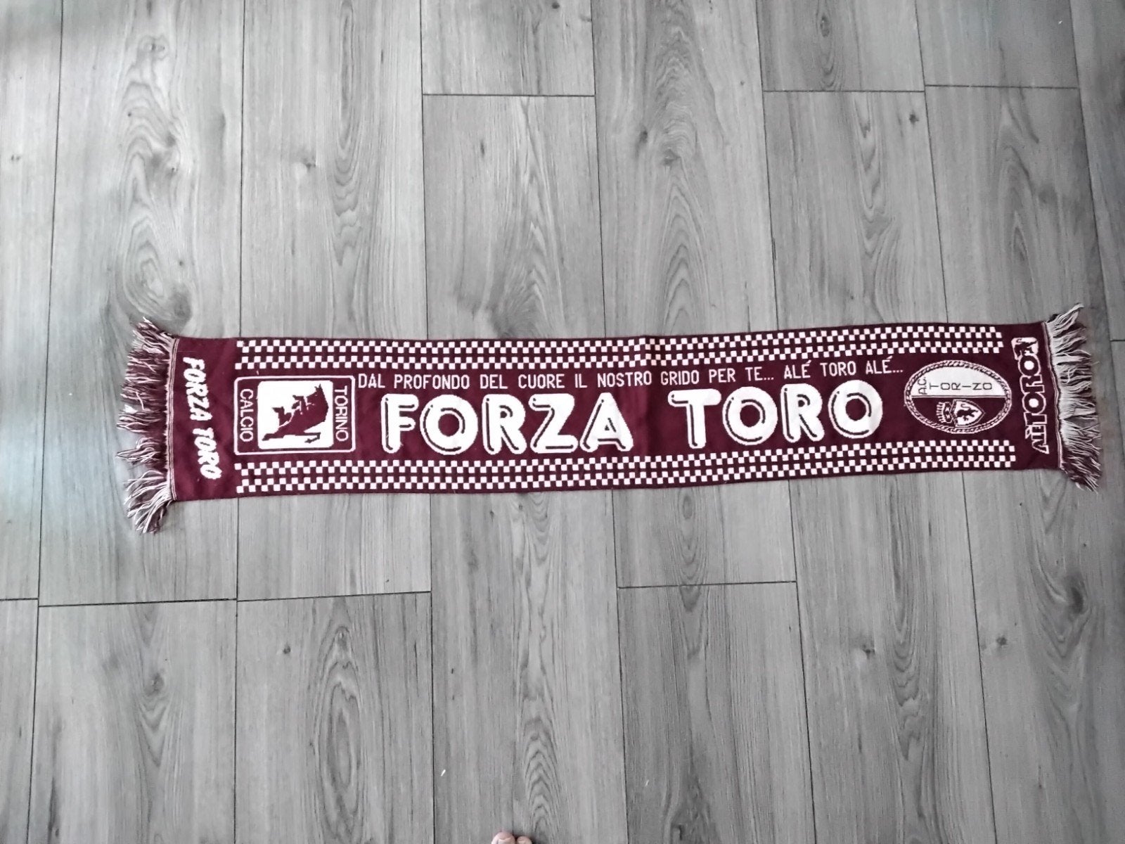 sjaal torino, Ophalen of Verzenden, Zo goed als nieuw, Buitenlandse clubs, Vaantje of Sjaal