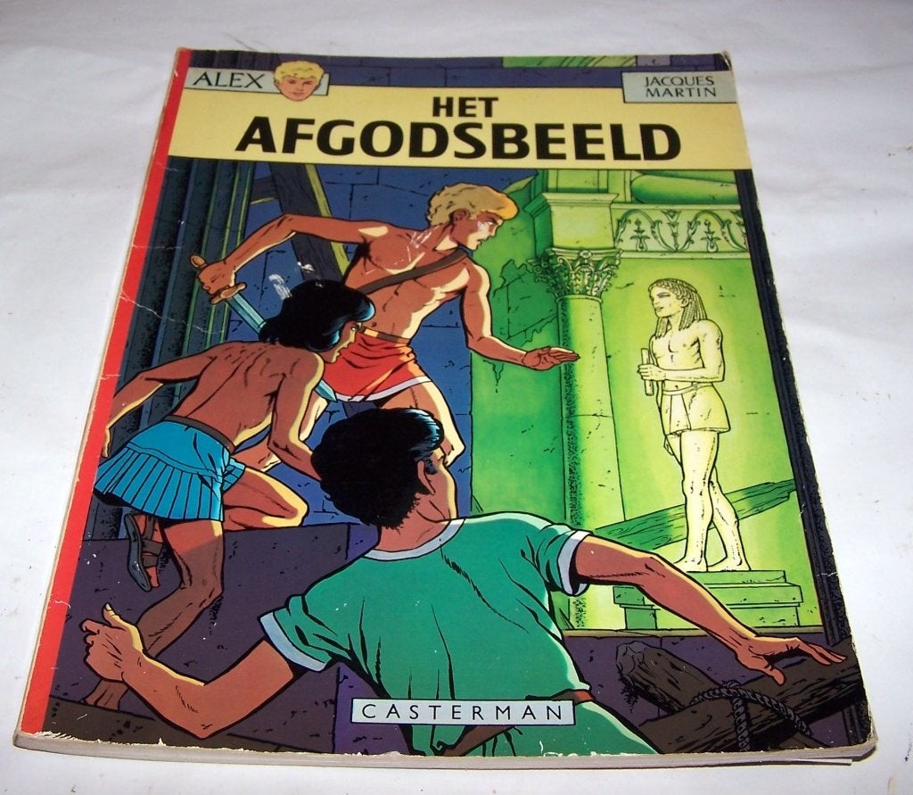 Alex-Het Afgodsbeeld. Casterman 1970. Izgs., Eén stripboek, Ophalen of Verzenden, Zo goed als nieuw, Jacques Martin
