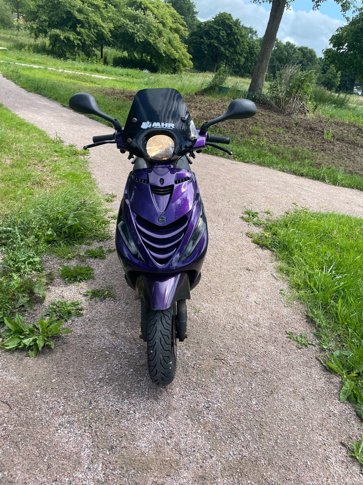 Piaggio Zip Scooter - Paars, Fietsen en Brommers, Scooters | Piaggio, Gebruikt, Maximaal 45 km/u, Zip, Ophalen of Verzenden