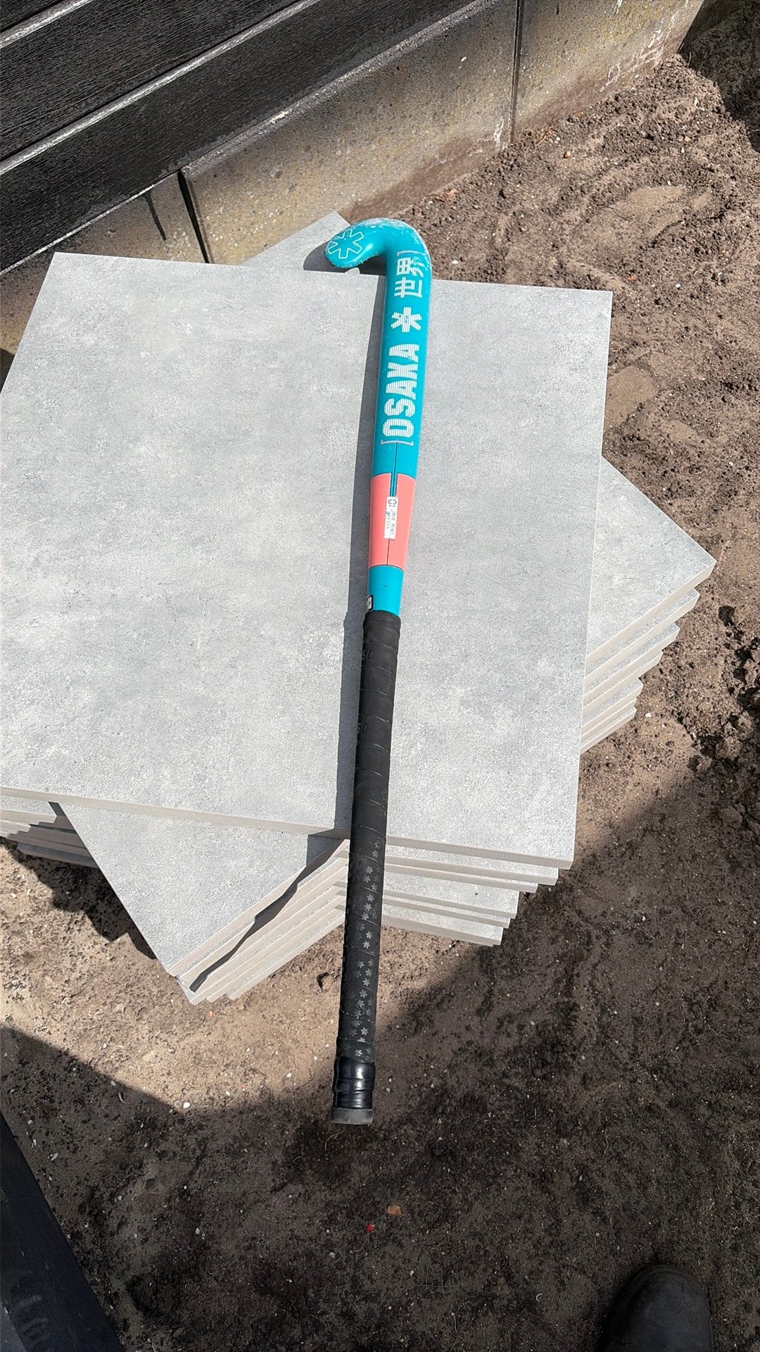 Hockeystick 35 inch, Ophalen, Gebruikt, Stick