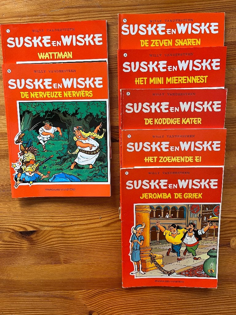 Suske en Wiske verzameling - 64 strips incl. 1e drukken, Meerdere stripboeken, Ophalen of Verzenden, Gelezen