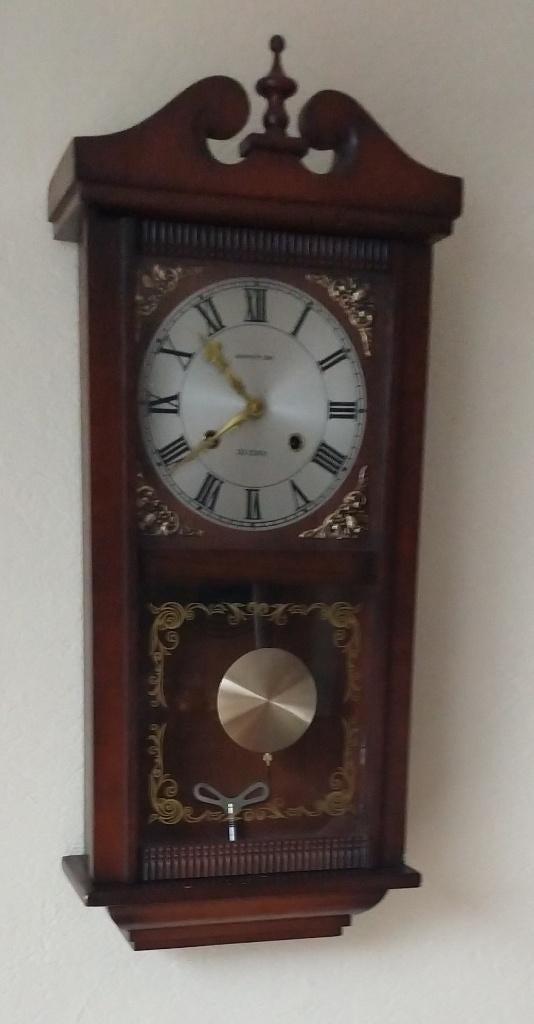 antieke duitse wandklok, Grossmann 31 day Uhre, volgnr 69, Ophalen