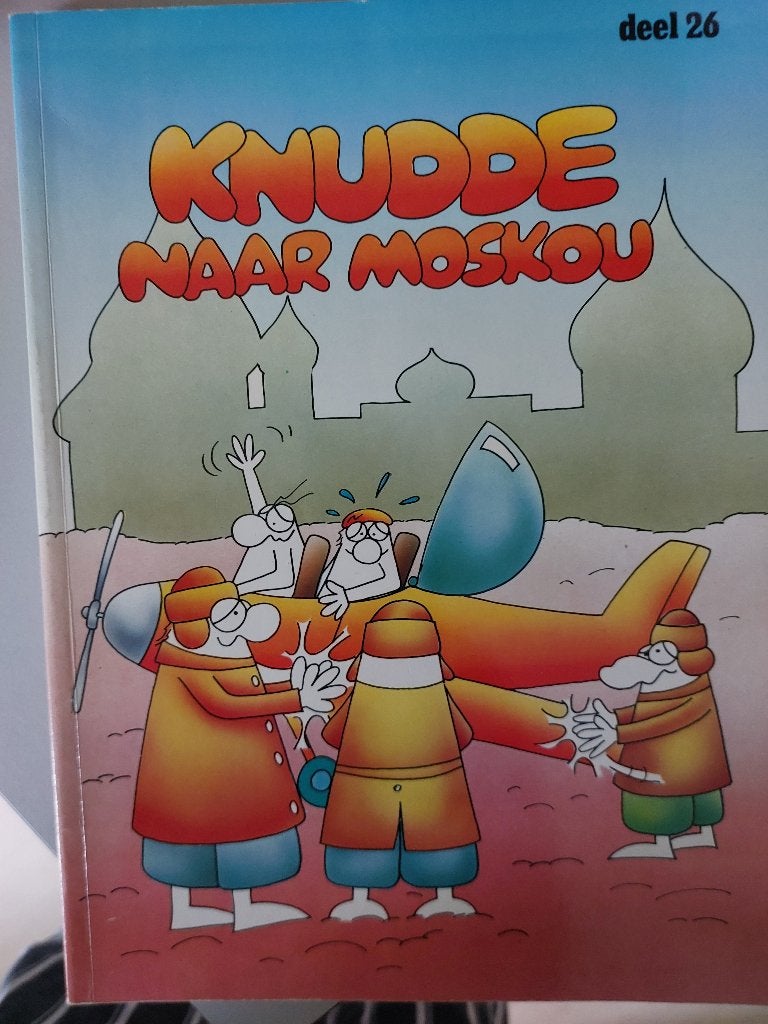 Knudde naar Moskou, Boeken, Eén stripboek, Ophalen of Verzenden
