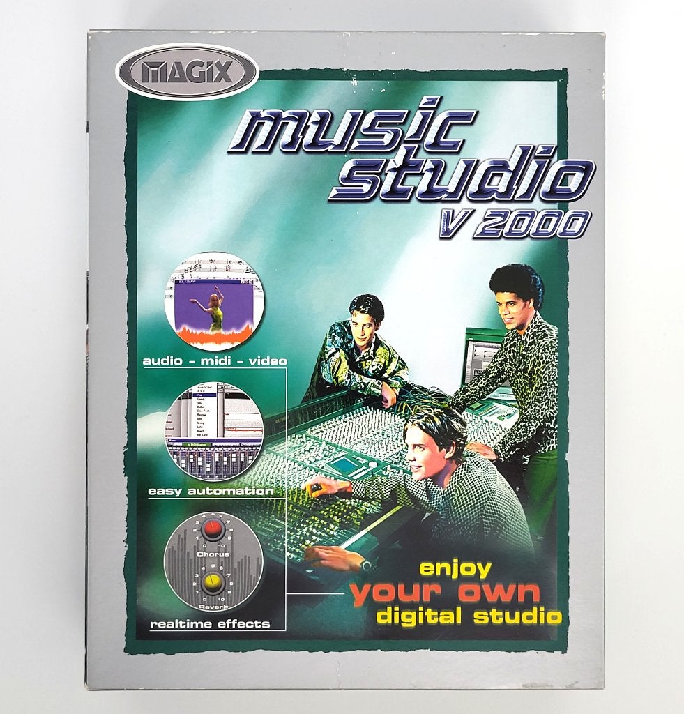Magix Music Music Studio V 2000 - Big Box - PC CD-ROM, Verzenden, Gebruikt, Windows