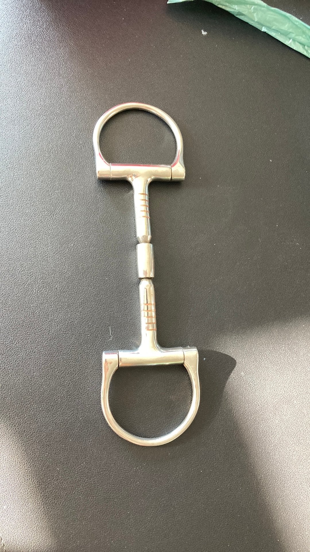 Nieuwe D-Ring Snaffle -Billy Allen. 13cm. Nieuwprijs 54,00, Dieren en Toebehoren, Paarden en Pony's | Hoofdstellen en Tuigage
