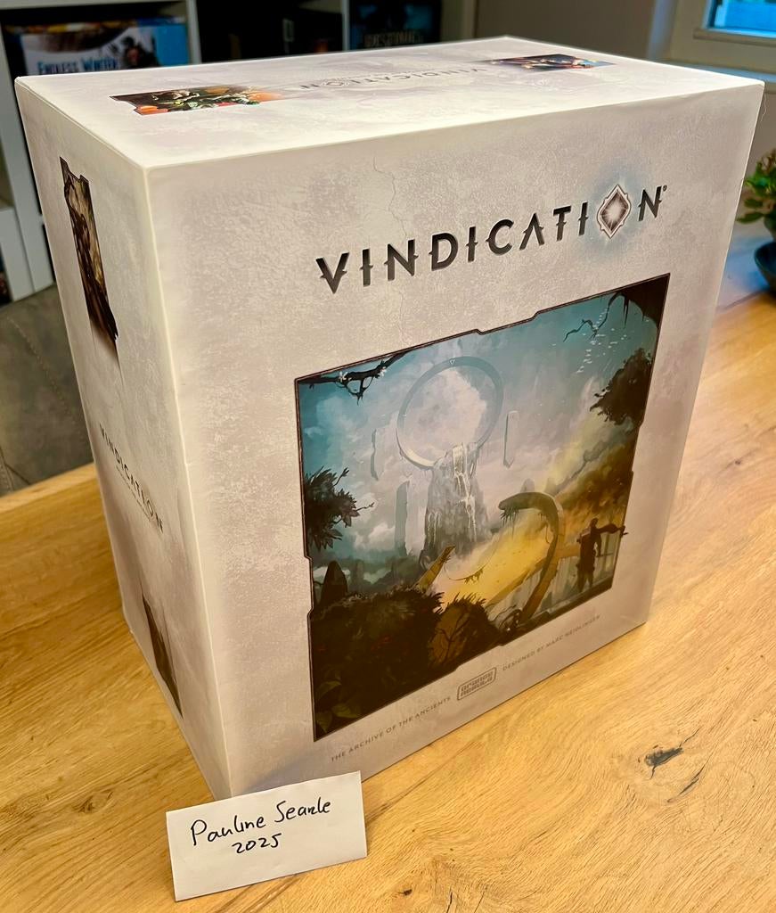 Vindication Archives of the Ancients met vele extra’s, Hobby en Vrije tijd, Gezelschapsspellen | Bordspellen, Ophalen of Verzenden