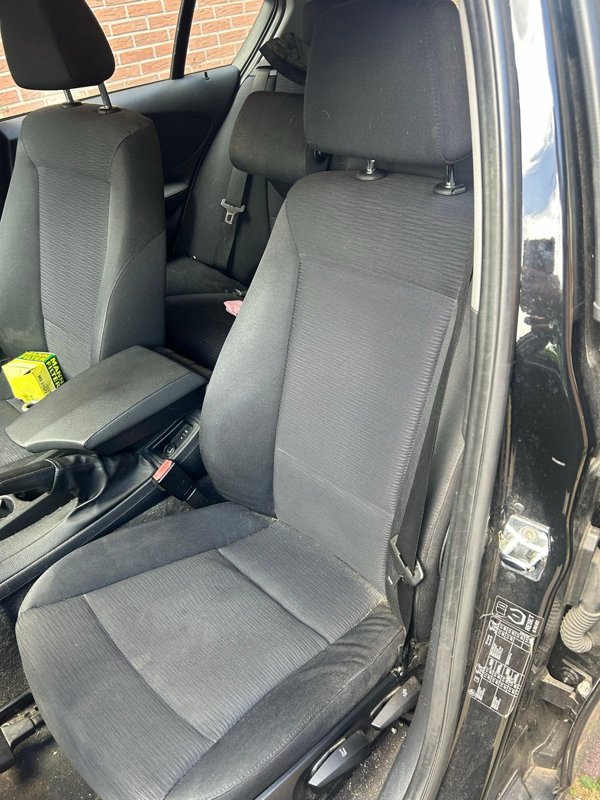 Stoelen en achterbank BMW E87 met armsteun, Auto-onderdelen, Interieur en Bekleding, BMW, Gebruikt, Ophalen