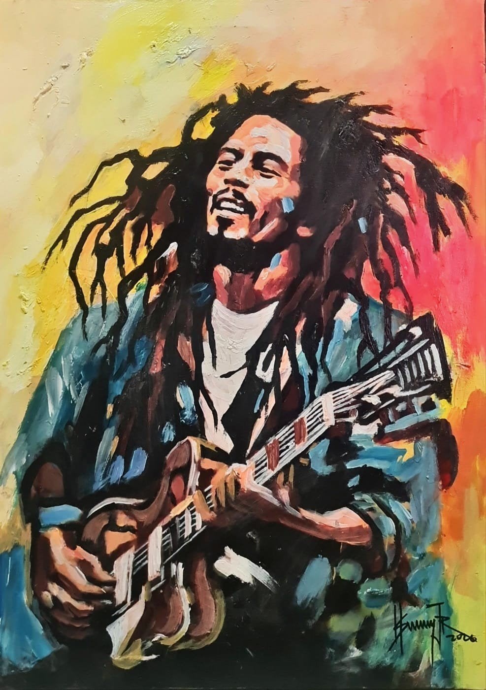 Marley (Ibrahim Sesay Jr.), Antiek en Kunst, Ophalen