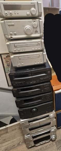 Technics stereo toren 3 stuks, Ophalen, Gebruikt, Overige merken