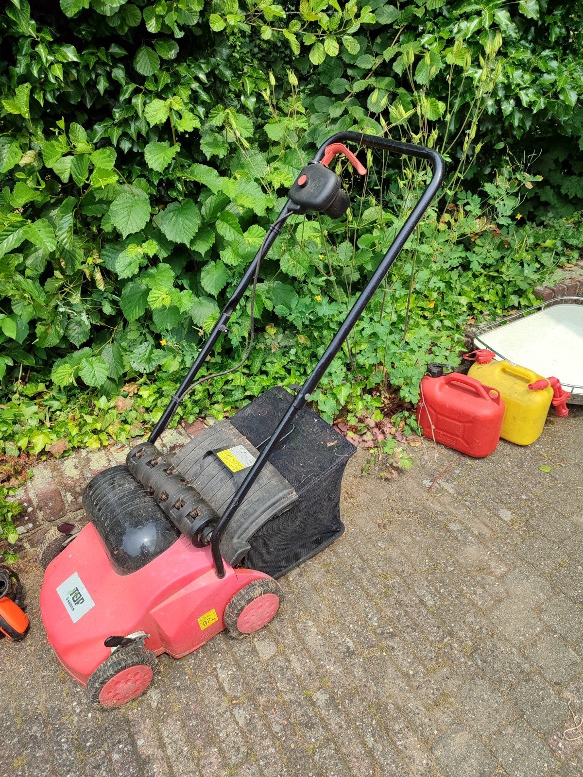 TOP GARDEN Verticuteermachine 2-in-1 1300W, Ophalen