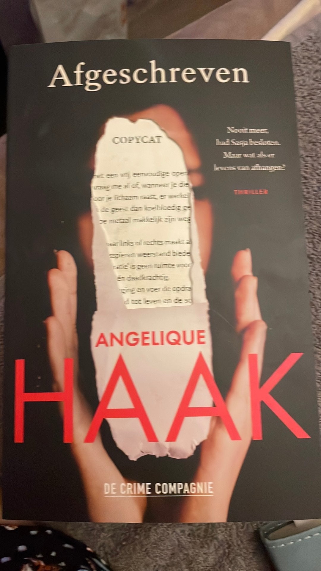 Angelique Haak - Afgeschreven, Ophalen of Verzenden, Zo goed als nieuw, Angelique Haak