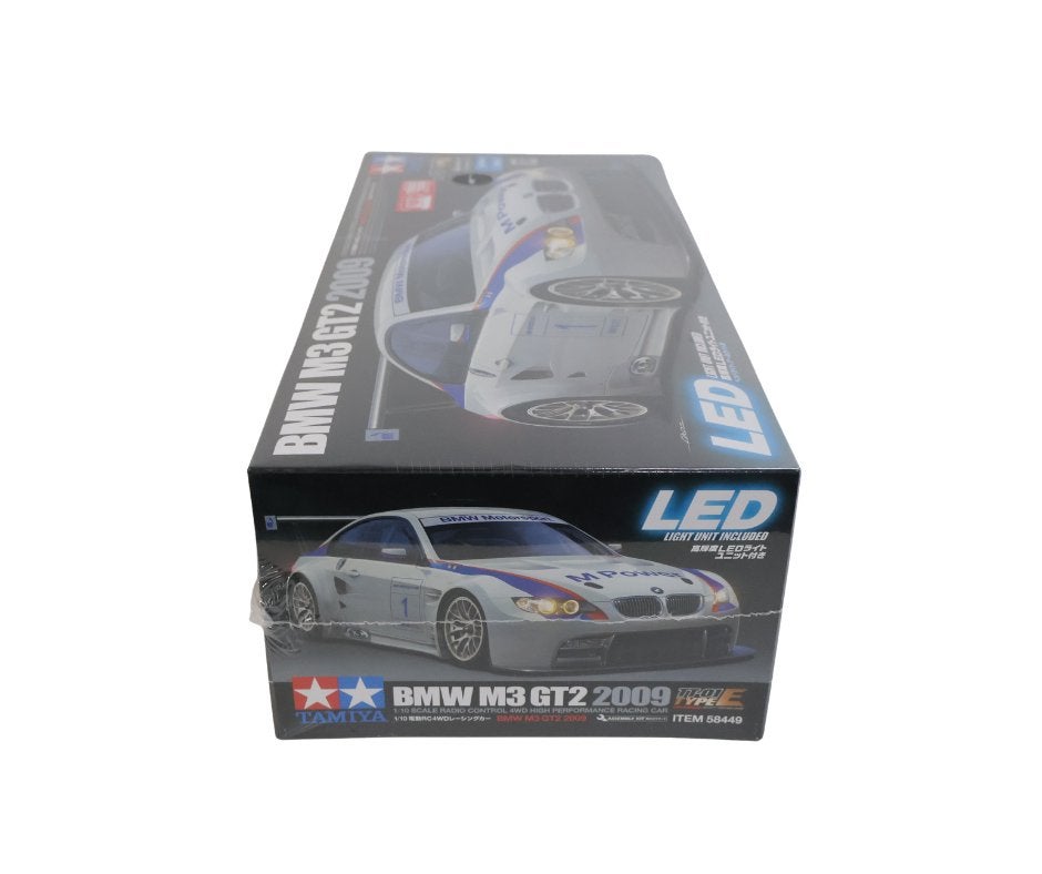 Tamiya 58449 1/10 TT-01E BMW M3 GT2 2009, Hobby en Vrije tijd, Modelbouw | Radiografisch | Auto's, Elektro, Verzenden, Nieuw, Schaal 1:10