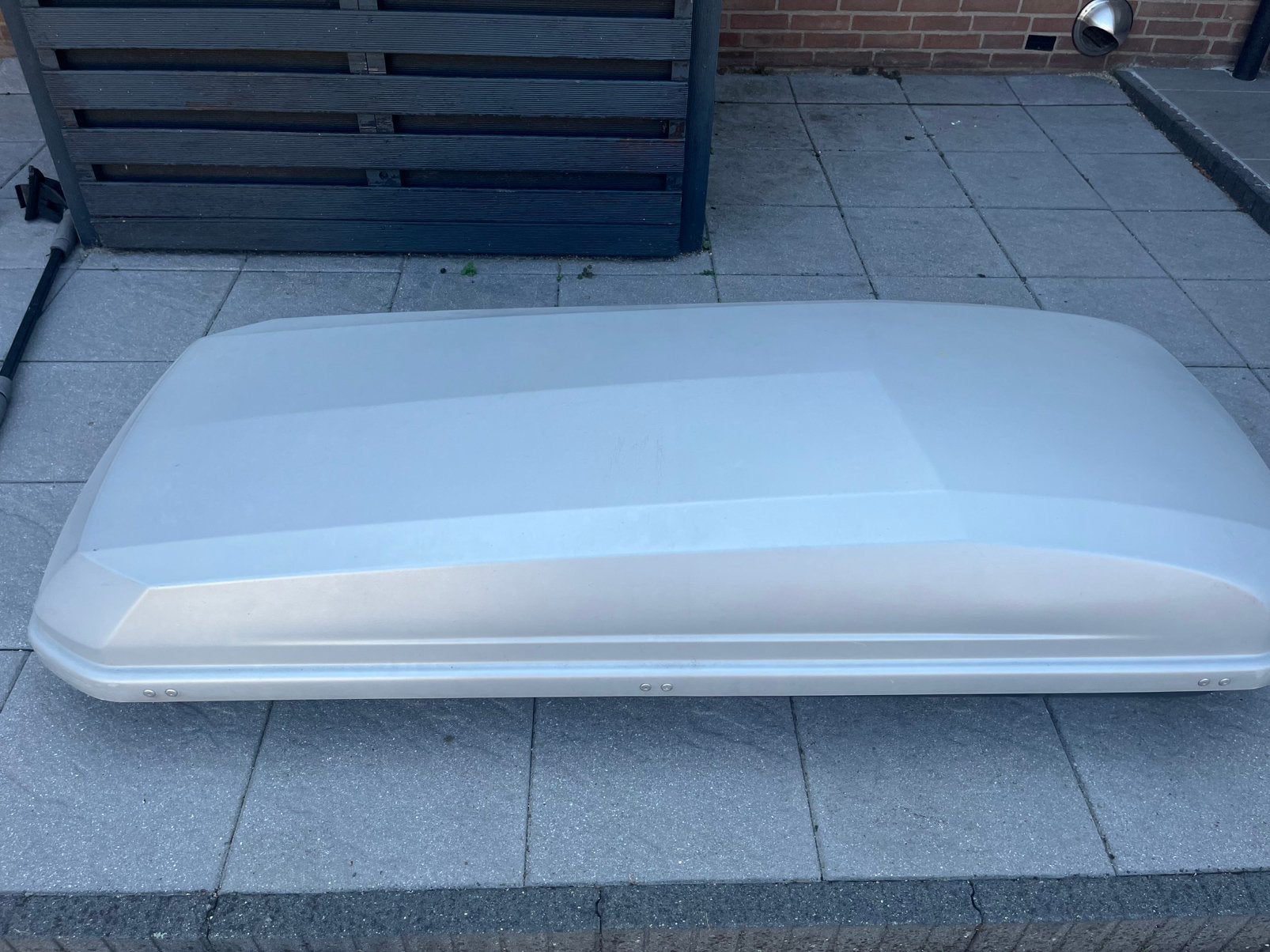 Dakkoffer met dakdragers, Auto diversen, Dakkoffers, Gebruikt, Ophalen