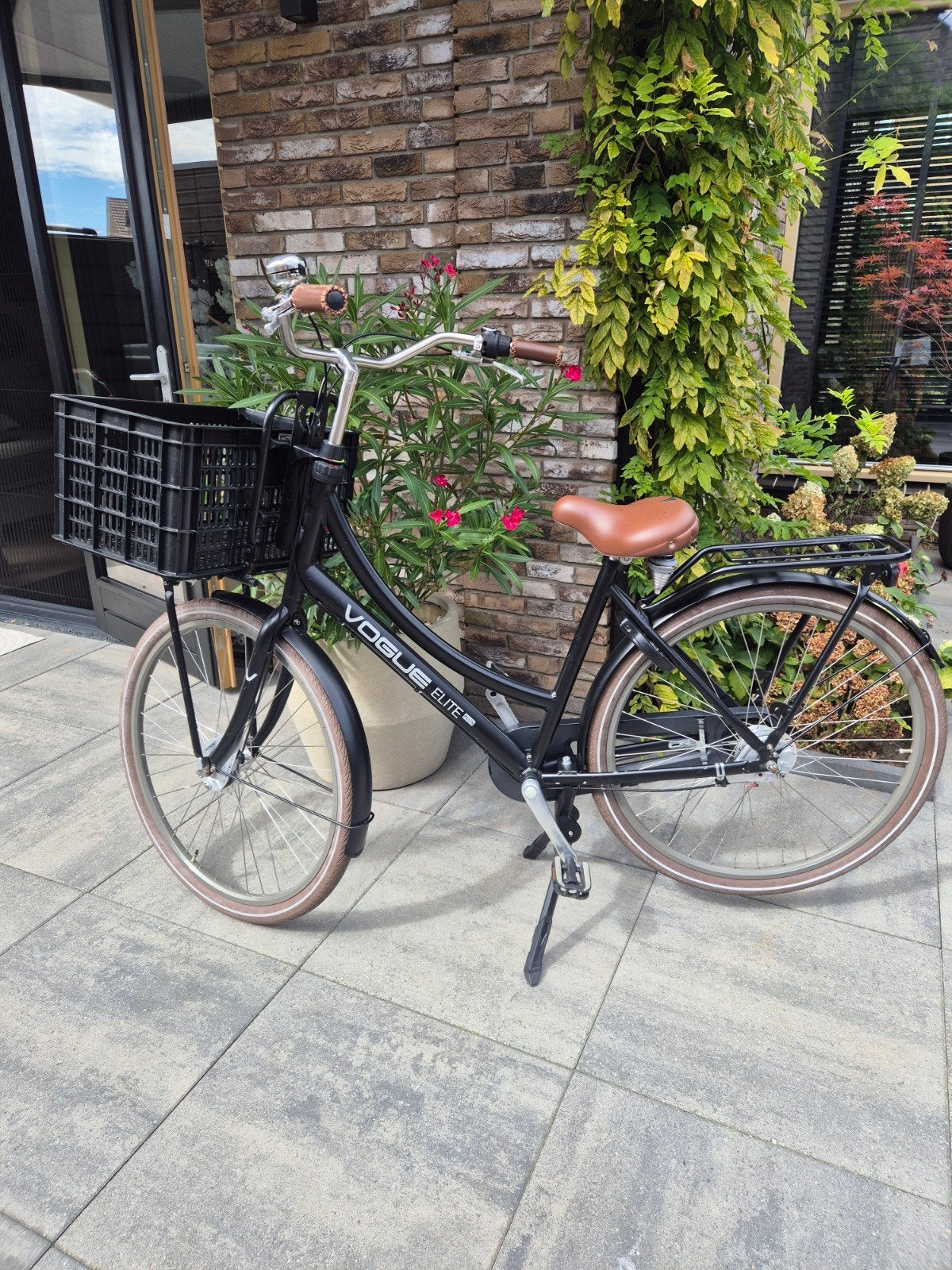 Vogue Elite Plus damesfiets met voordrager en 3 versnellinge, Gebruikt, Velgrem, Versnellingen, 50 tot 53 cm