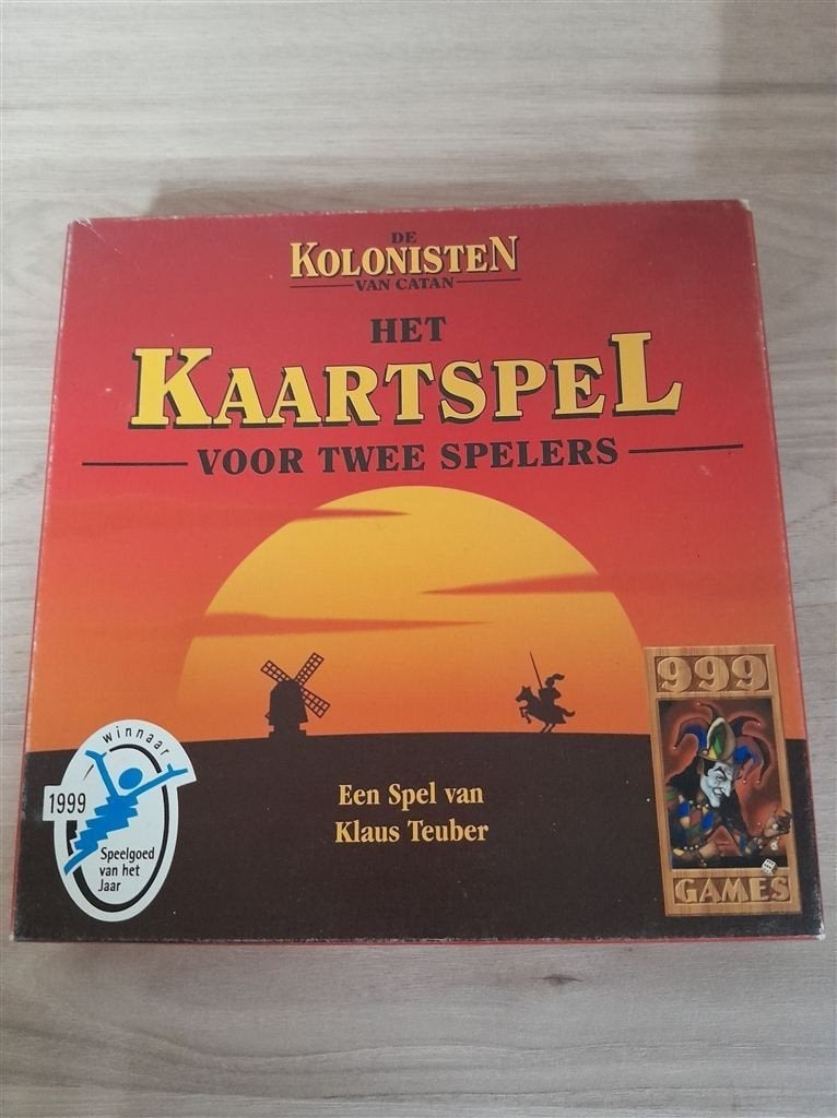 kolonisten van catan het kaartspel voor twee spelers - s1406, Verzenden, Zo goed als nieuw