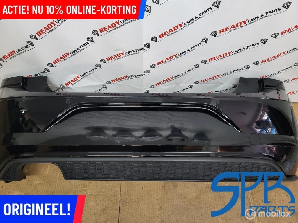 Achterbumper VW Polo 2G AW1 GTI LC9X ACHTER BUMPER DIFFUSER, Gebruikt, Volkswagen, Ophalen of Verzenden, Achter