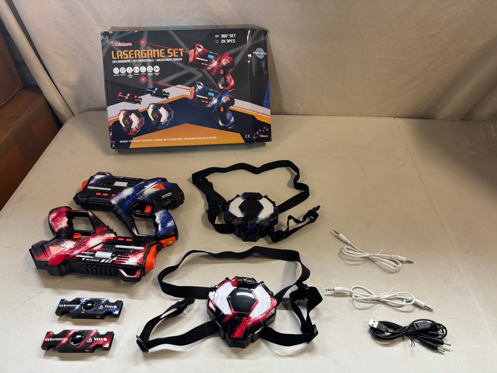 Laser game set nieuw, Ophalen, Nieuw, Nb, Nb