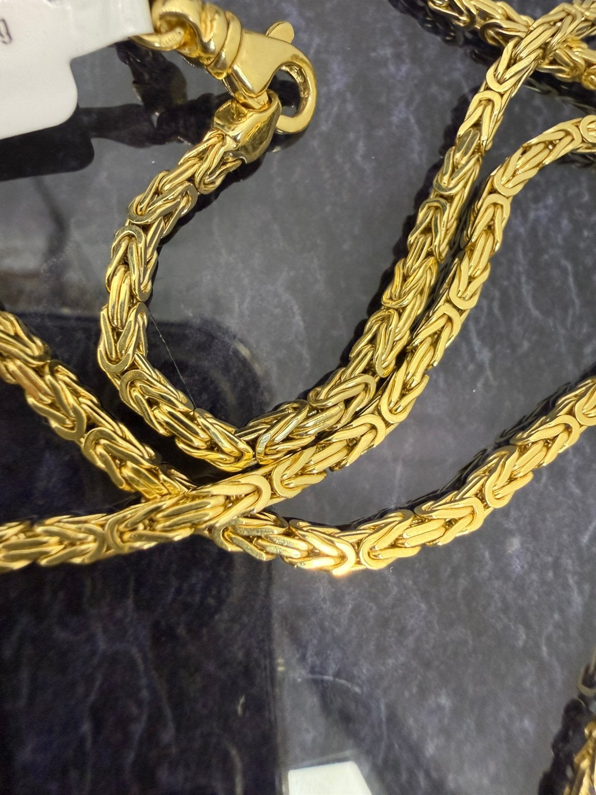 Prachtige 14k gouden massieve koningsketting 65 cm 2.8 mm, Sieraden, Tassen en Uiterlijk, Kettingen, Ophalen of Verzenden, Nieuw