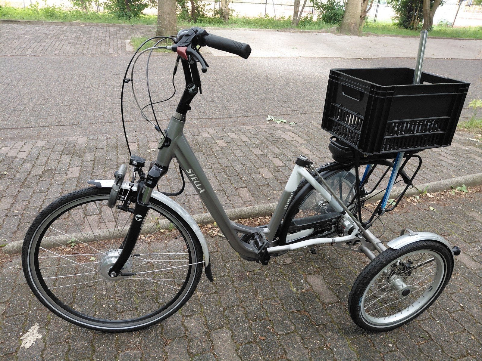 Stella Nantes Elektrische Driewielfiets – Comfortabel & Stab, Ophalen, Zo goed als nieuw, Trommelrem, Stella