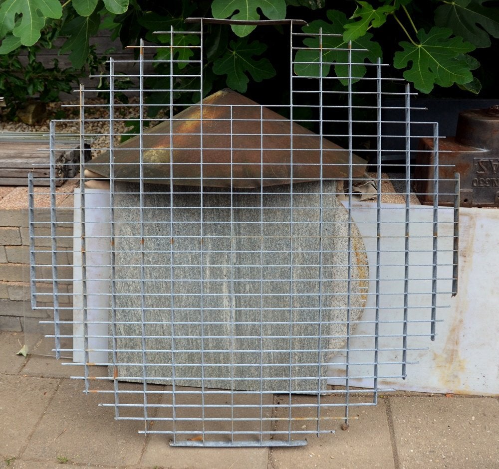 Gegalvaniseerd vijverrooster Ø 100 cm, Tuin en Terras, Vijver-toebehoren, Ophalen, Gebruikt, Overige typen